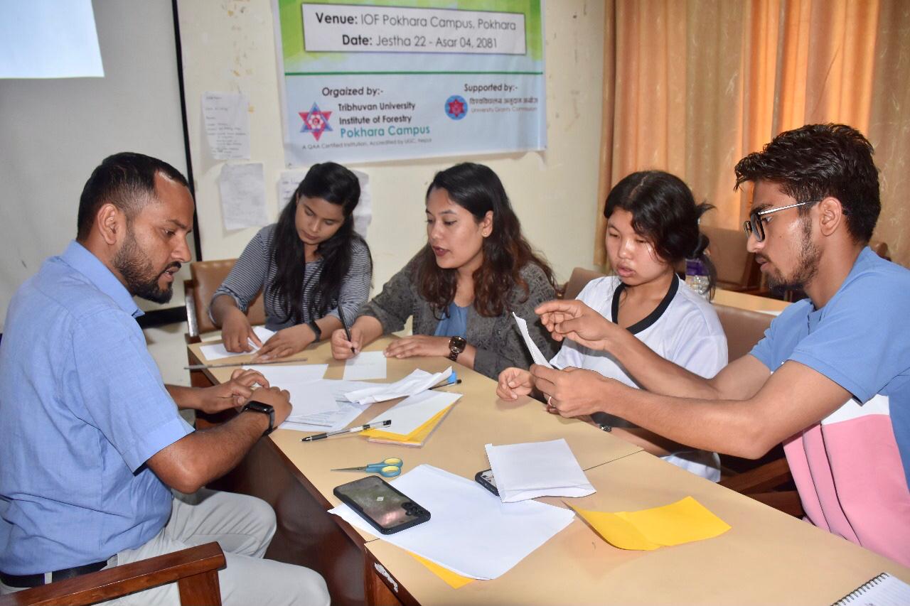 You are currently viewing Entrepreneurial Skill Development Training, University of Grant Commission, Nepal and Institute of Forestry, Pokhara,Nepal (15 Days, 100 hrs). Pokhara, Nepal.
