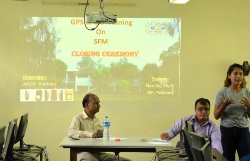 GPS and GIS Training on Scientific Forest Management/ 5 Days, (AACD), IOF Committee