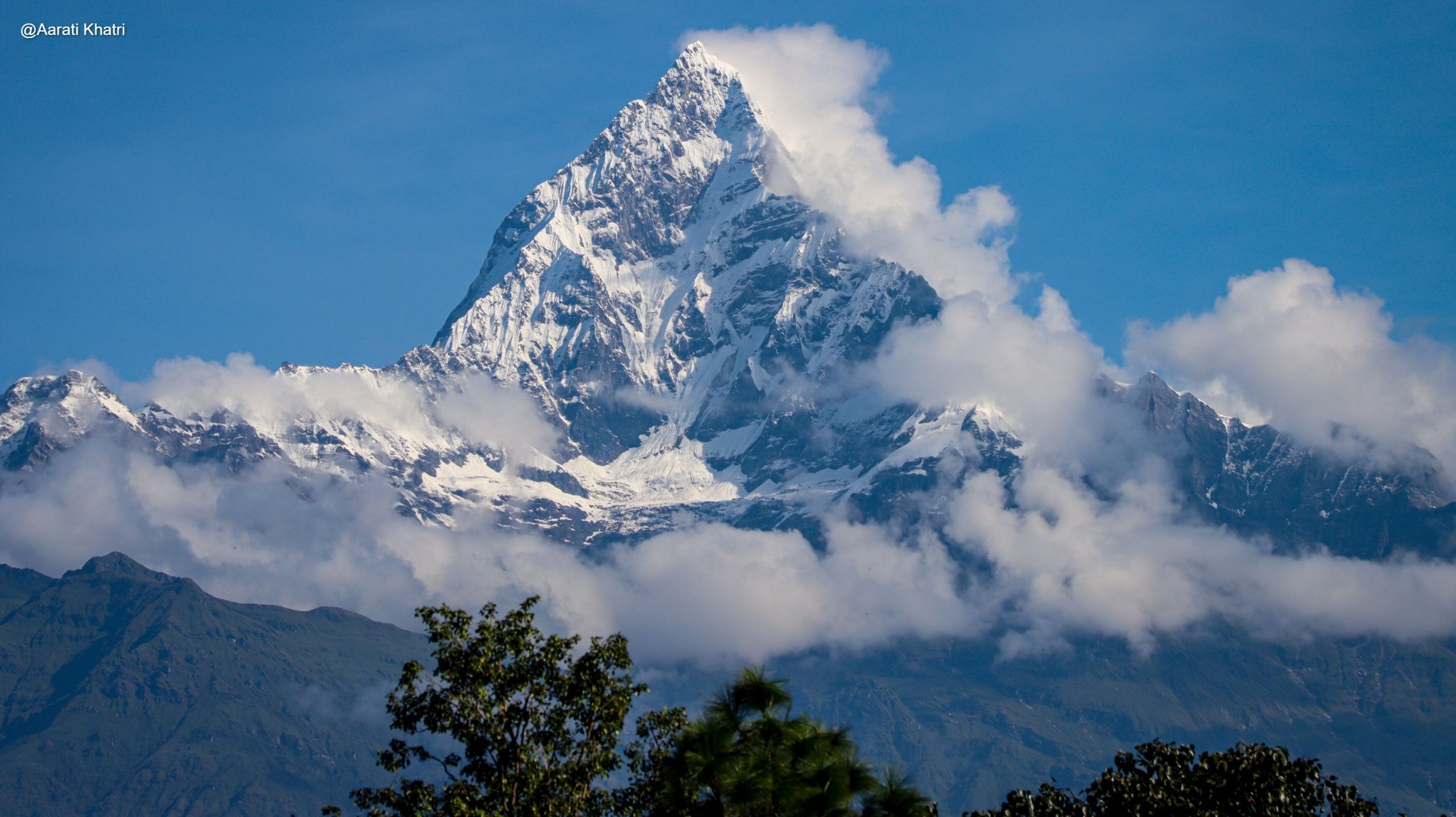 A Symphony of Peaks, Memories of Machhapuchre, Pokhara, Nepal